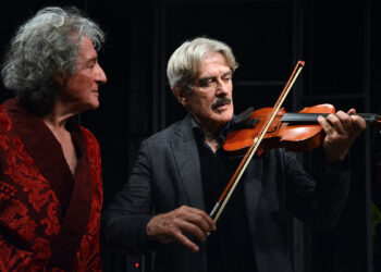 Carlo Greco e Giuseppe Pambieri. 📷 Pino Lepera