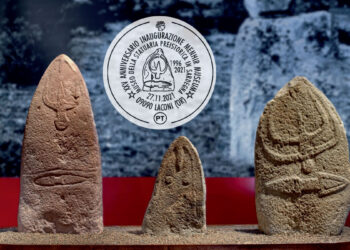 Poste Italiane cartolina Laconi