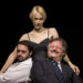 Gaia De Laurentiis, Gino Auriuso e Riccardo Bàrbera nello spettacolo “S/COPPIA d-istruzioni per l’uso”