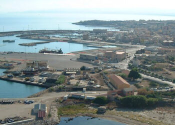 Veduta di Porto Torres