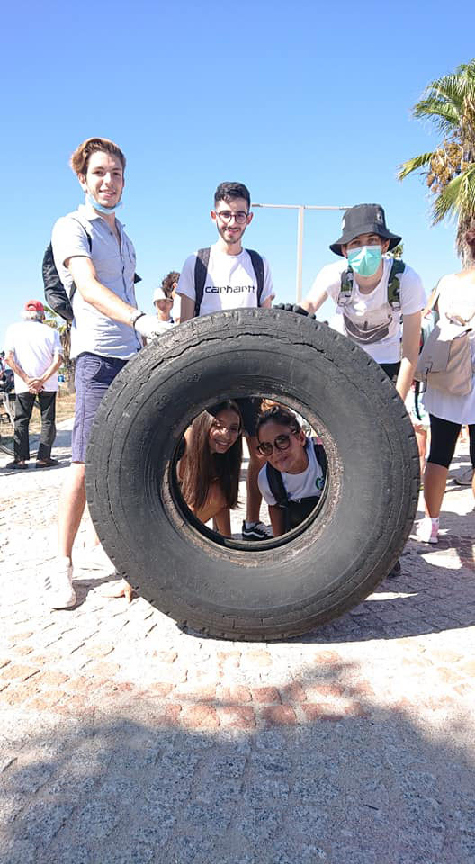 Beach clean up Poetto settembre 2021