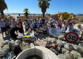 Beach clean up Poetto settembre 2021