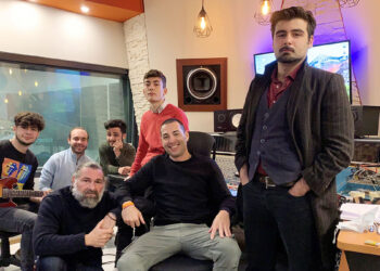 La band Elemento 38 con Joe Perrino e Maurizio Pinna