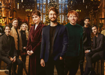 Harry Potter: Return to Hogwarts. Emma Watson, Daniel Radcliffe e Rupert Grint e molti altri membri del cast di Potter