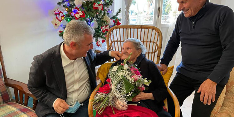 Maria Antonia Spirito centenaria Alghero