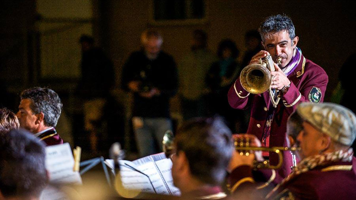 Paolo Fresu con la Banda Bernardo Demuro al festival Time in Jazz 2018. ? Daniele Franchi