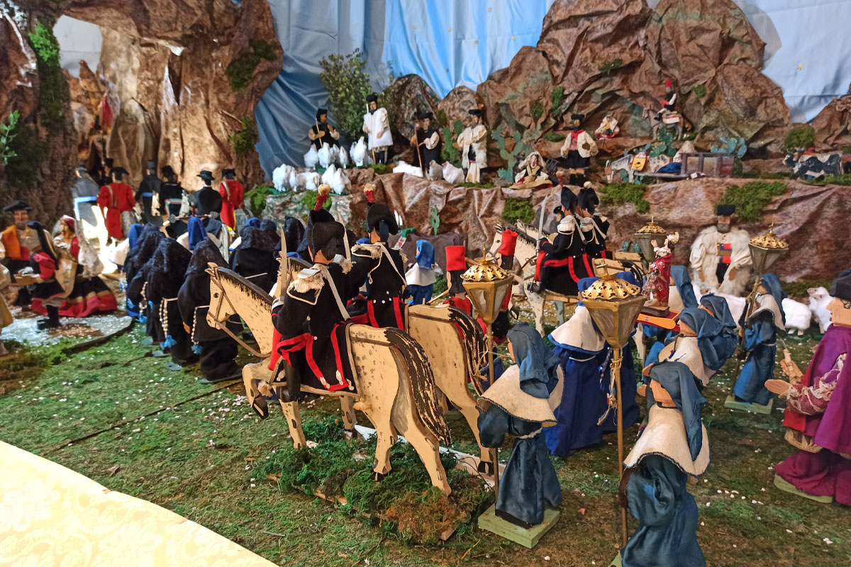 Presepe della G.I.O.C. Cagliari. 📷 Raffaella Piras