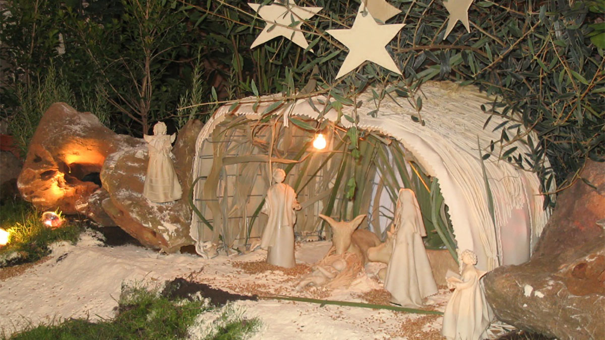 Il presepe di pane di Olmedo