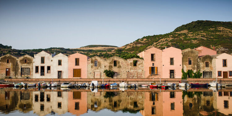 Le concerie sul fiume Temo a Bosa. ? Ivoha