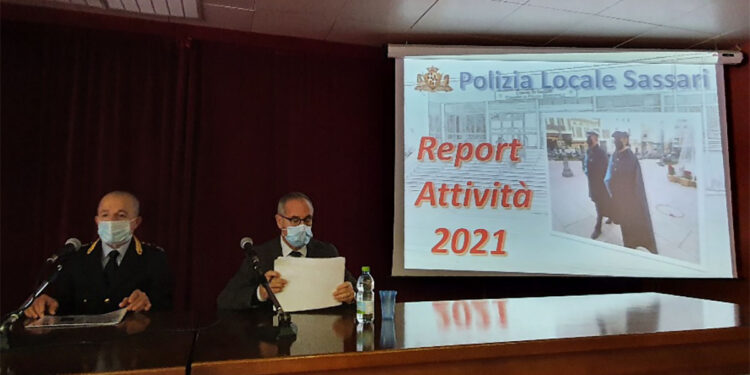 Conferenza stampa Polizia Locale report 2021