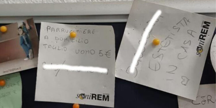 Foto annunci parrucchieri abusivi