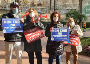 Protesta infermieri Cagliari