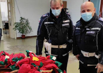 Sassari Polizia locale befana