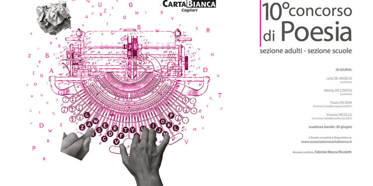 X edizione del concorso di poesia CartaBianca Cagliari