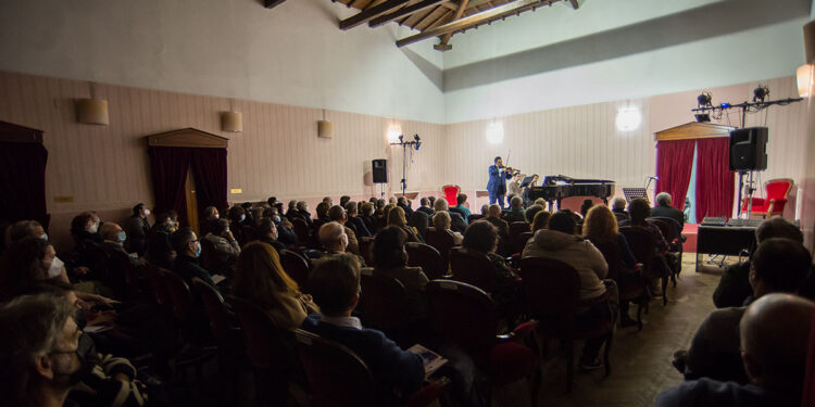 La sala concerti del Teatro Verdi di Sassari