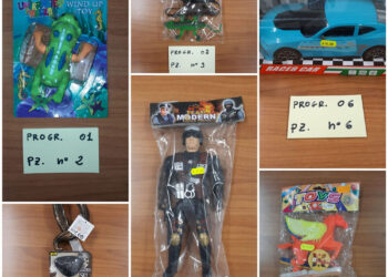 Adm Tempio Pausania giocattoli sequestrati