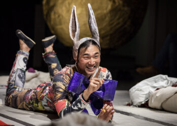 Shi Yang Shi in “Arle-Chino / Traduttore-Traditore di due padroni”. ? Ilaria Costanzo