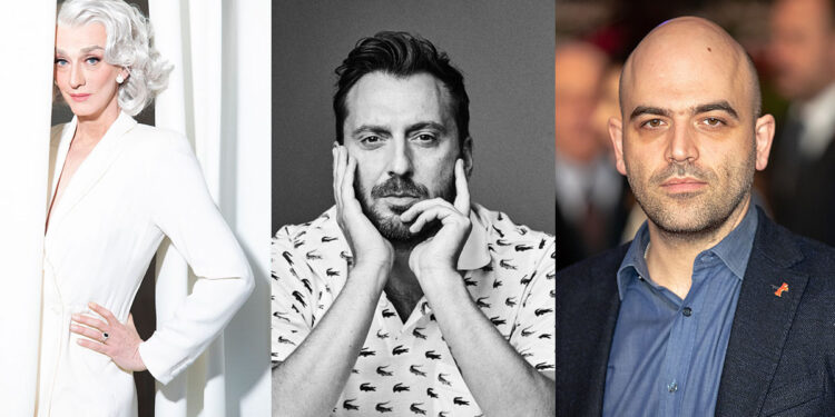 Drusilla Foer, Cesare Cremonini e Roberto Saviano