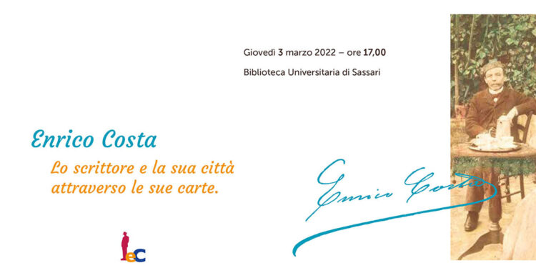 Enrico Costa, lo scrittore e la sua città attraverso le sue carte