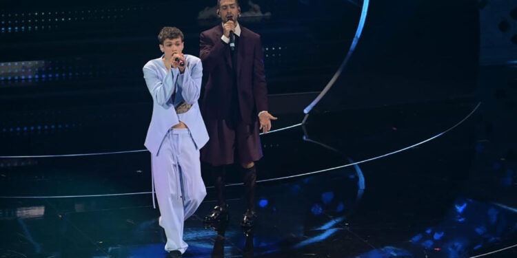 Mahmood e Blanco a Sanremo 2022