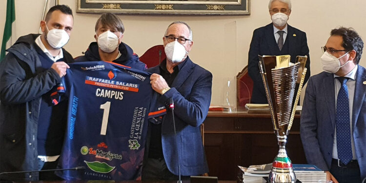 La Raimond Handball Sassari ricevuta in Consiglio comunale