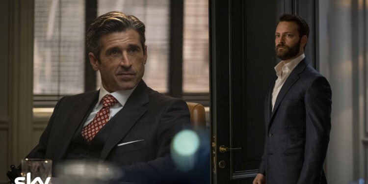 Patrick Dempsey ed Alessandro Borghi in "Diavoli 2"