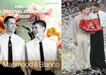 Mahmood e Blanco vincitori di Sanremo 2022