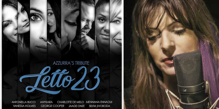 Azzurra's Tribute "Letto 23" e un'immagine di Azzurra Lorenzini