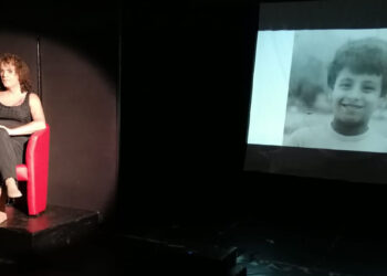 Carla Baffi in “Carla o dell’essere se stessei”