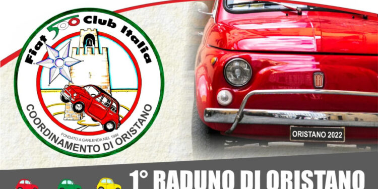 Il 19 e 20 marzo a Oristano il 1° raduno del Fiat 500 Club Italia