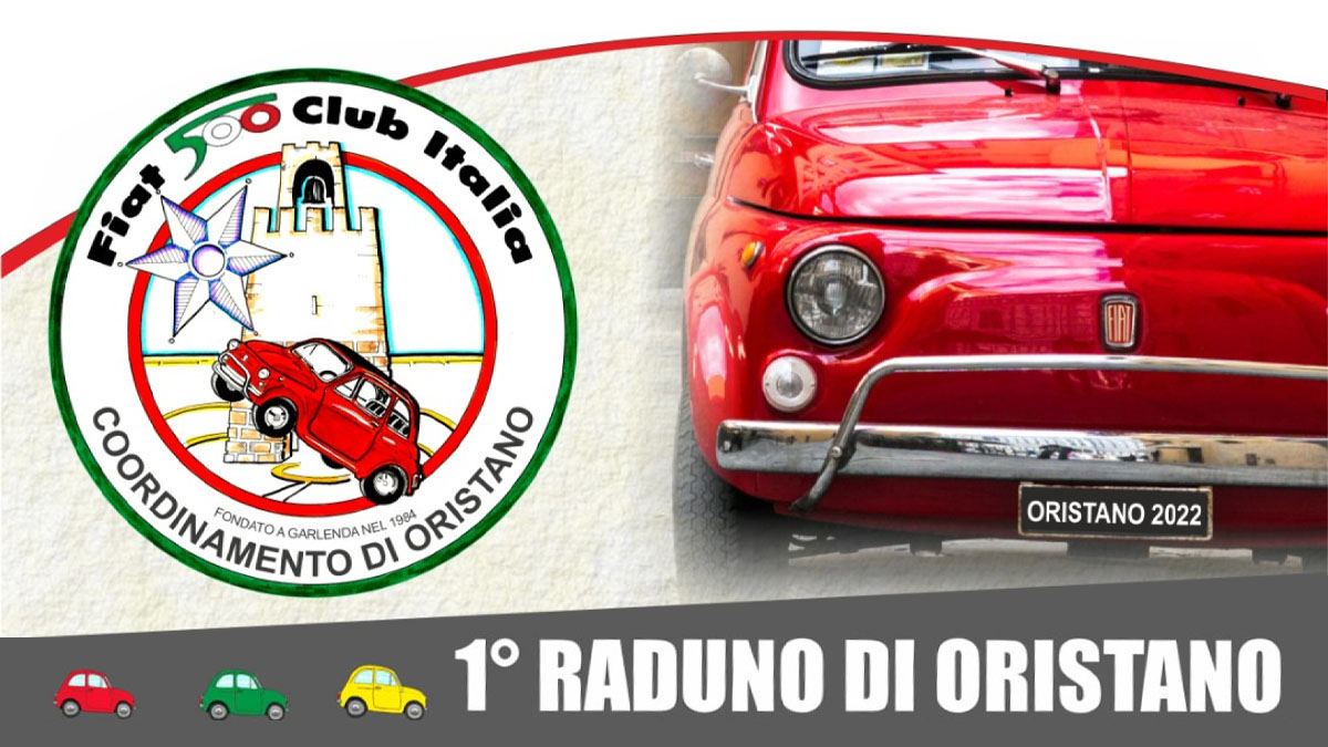 Il 19 e 20 marzo a Oristano il 1° raduno del Fiat 500 Club Italia