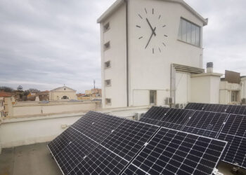 L’impianto fotovoltaico sul tetto del Municipio di Porto Torres