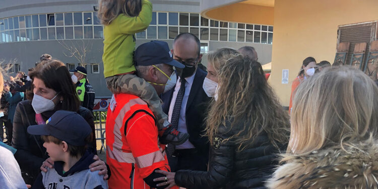 L'accoglienza dei profughi ucraini in arrivo in città