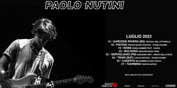 Paolo Nutini tour 2022