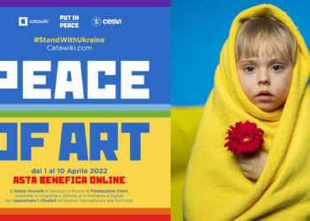 Peace of heart. Opera a destra © Fabrizio Spucches "Ukrainian Spring"