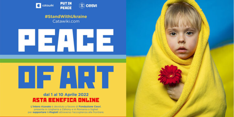 Peace of heart. Opera a destra © Fabrizio Spucches "Ukrainian Spring"