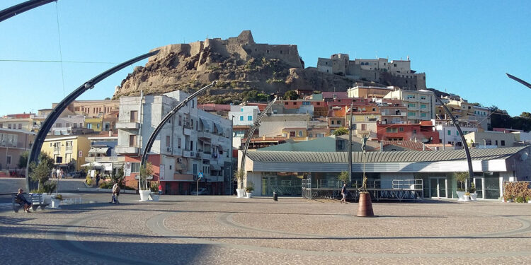 Piazza Nuova a Castelsardo