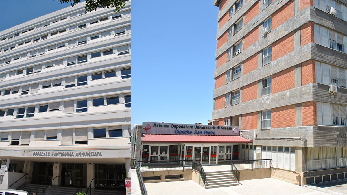 L'Ospedale Santissima Annunziata e Palazzo Clemente a Sassari