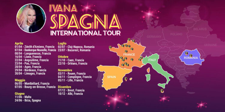 Spagna tour europeo 2022