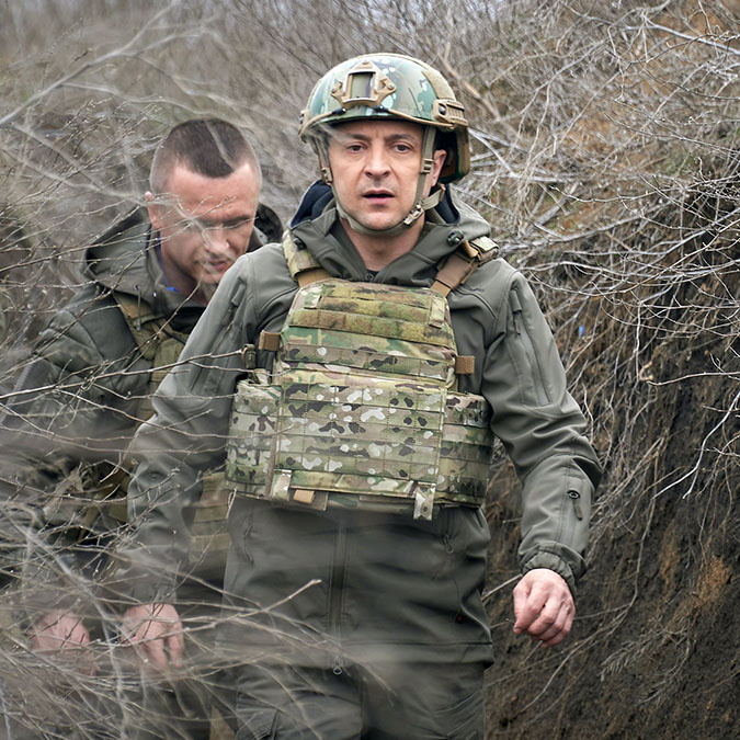 Il presidente ucraino Volodymyr Zelenskyy