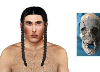 Volto di un giovane di Mont'e Prama. ? Museo della Tonnara di Stintino