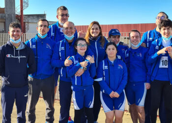 Gli atleti della Polisportiva paralimpica cagliaritana Sa.Spo.