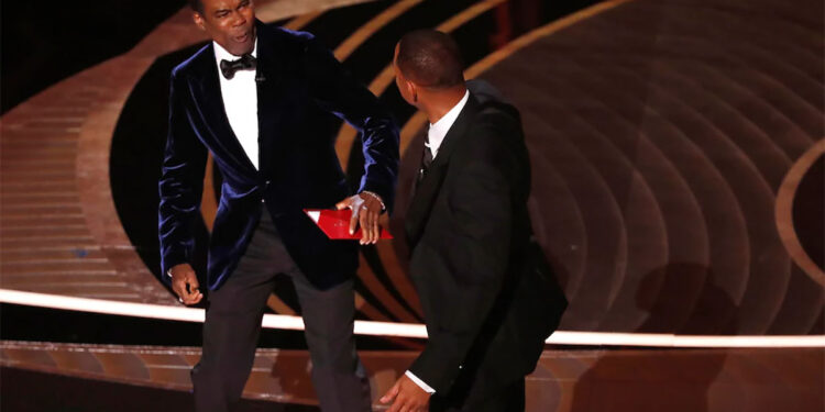 Schiaffo di Will Smith a Chris Rock