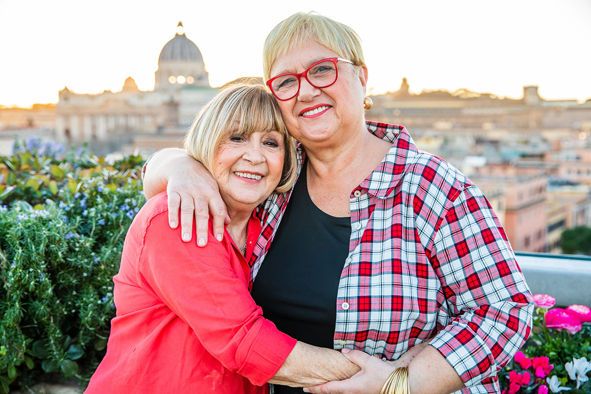 Anna Moroni e Lidia Bastianich