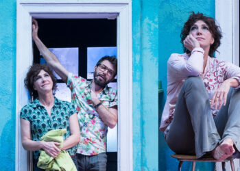 Maria Amelia Monti e Roberto Turchetta in “La Parrucca”. ? Marina Alessi