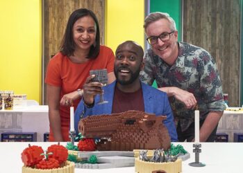 Lego Masters UK: Roma Agrawal, Matthew Ashton e Melvin Odoom