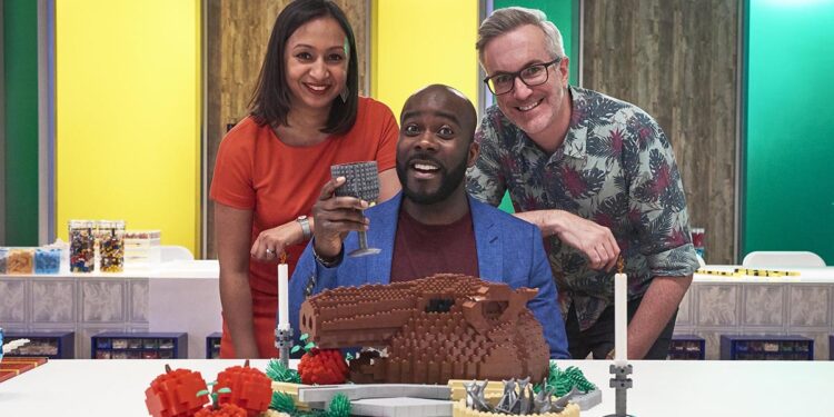 Lego Masters UK: Roma Agrawal, Matthew Ashton e Melvin Odoom