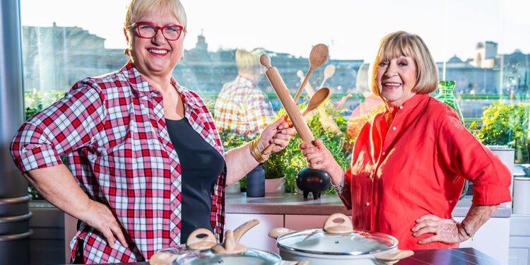 Lidia Bastianich e Anna Moroni