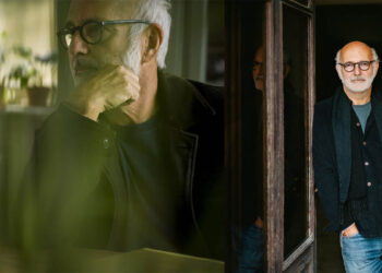 Ludovico Einaudi. ? a sinistra Ray Tarantino