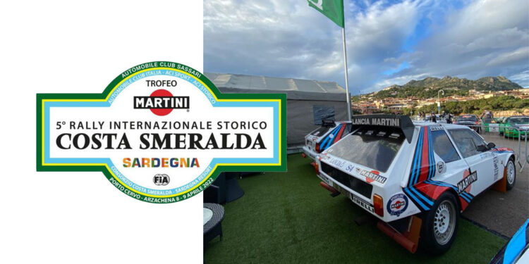 Mirtò al Rally storico Costa Smeralda